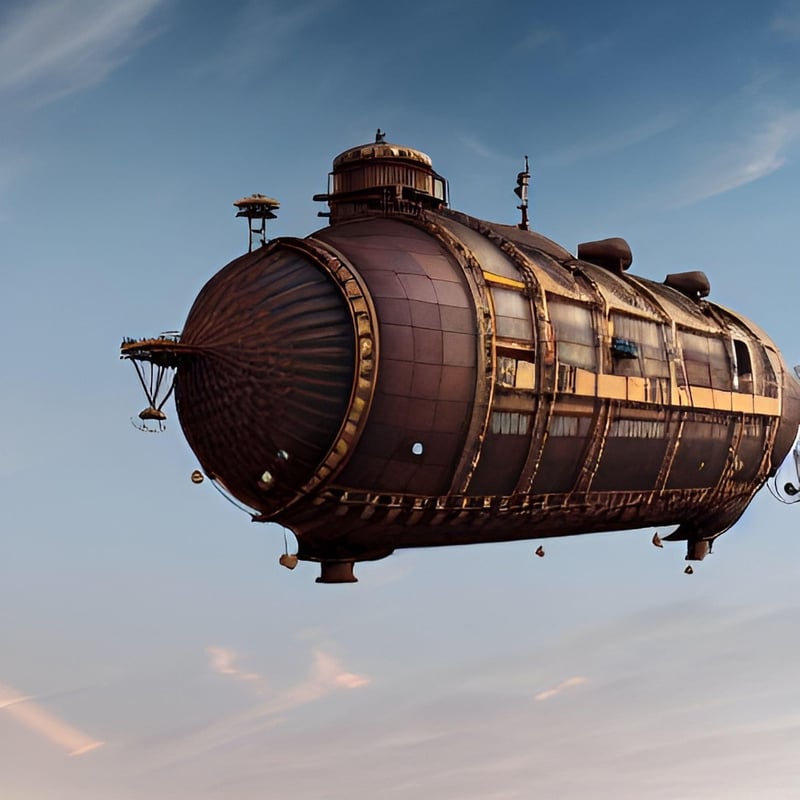 Steampunk Time Vessel